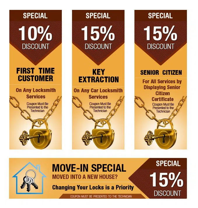 Super Locksmith Service Gary, IN 219-728-5189 - coupon1-set-four